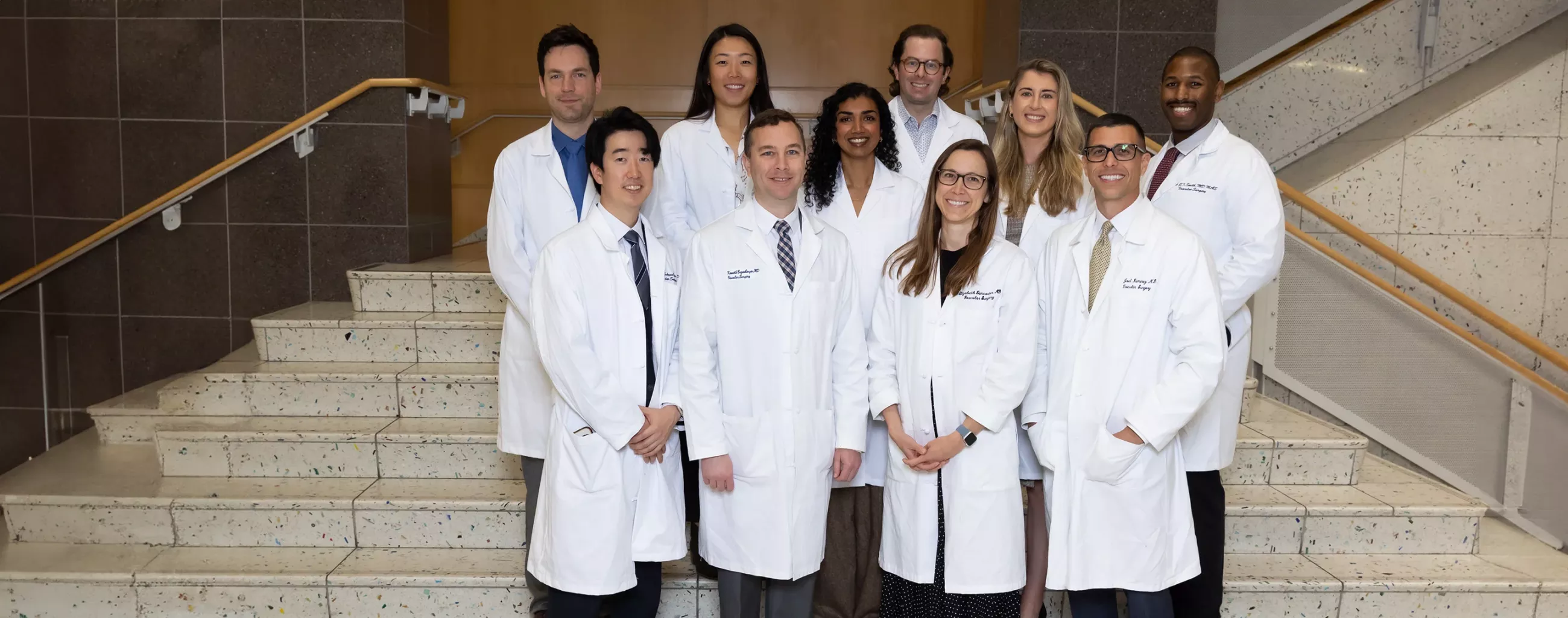 Vascular Surgery Residents Group Photo banner